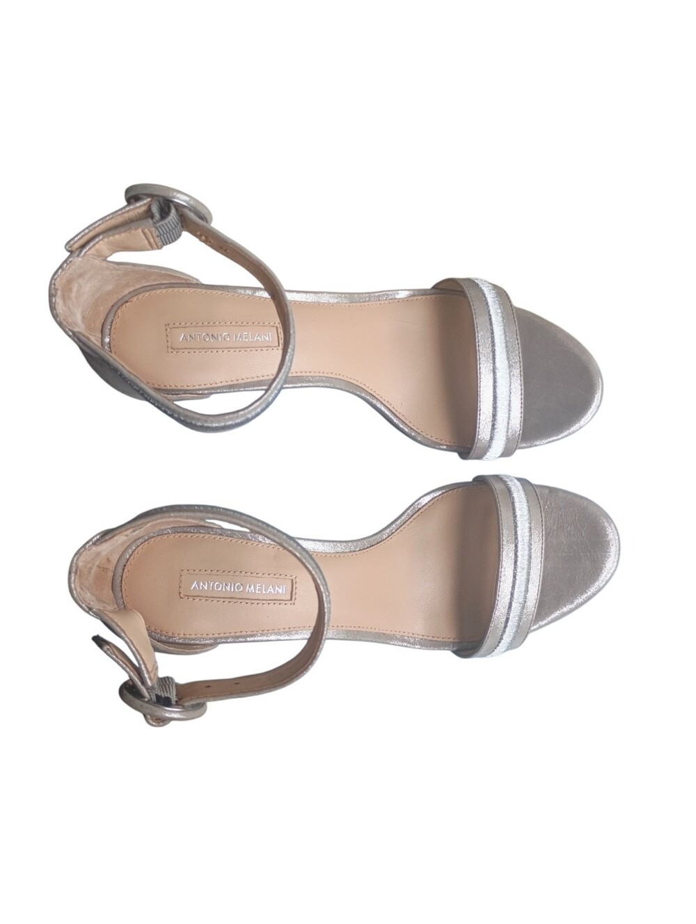 Antonio Melanie Greysmoke Heels Size 9M NWT - Picture 2 of 10